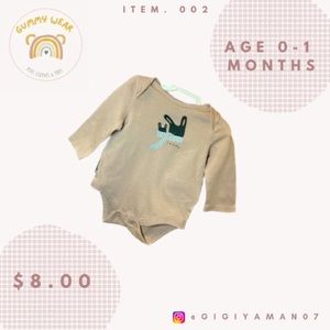 **GIGI GUMMYWEAR** Baby bodysuit